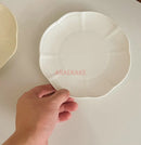 Axyaa Ceramic Dining Plates Set - High-End & Exquisite Breakfast Dessert Tea Plates