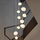 Nordic Dining Room Pendant Light by Axyaa: Indoor Ceiling Chandelier for Living Room