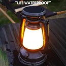 Axyaa Solar Camping Lantern USB Rechargeable Dimmable Outdoor Light