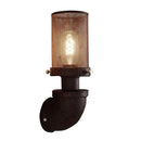 Axyaa Iron Water Pipe Wall Lamp for Restaurant Bar Cafe Club Lighting
