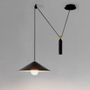 Axyaa Minimalist Nordic Cone Pendant Lamp LED Dining Kitchen Lighting