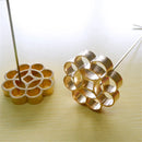 Axya Rocking Cake Twist Mould: Fried Pastry & Snack Honeycomb Mold