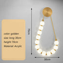 Axyaa Modern LED Wall Lamp for Bedroom Bathroom Interior Lighting