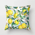 Lemon Pattern Summer Cushion Cover for Sofa Decor by Axyaa