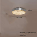 Axyaa Luxury Marble Ceiling Lamp Black Gold Modern Home Decor