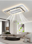Axyaa Bladeless LED Ceiling Fan Light with Remote Control