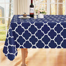 Axyaa Moroccan Waterproof Tablecloths - Indoor & Restaurant Washable Table Covers