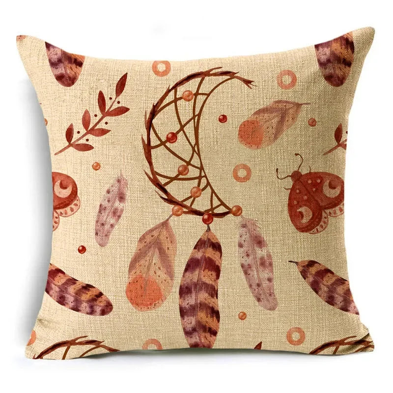 Axyaa Classic Printed Pillowcases 40*40cm/45*45cm/50*50cm Cushion Cover