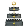 Axyaa Three-tier Cake Stand: Elegant Wedding & Party Dessert Tray