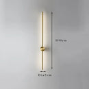 Axyaa Minimalist Nordic Style Wall Lamp for Modern Luxury Décor
