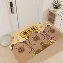 Axyaa Zero Formaldehyde Entry Door Mat - Crystal Velvet Suction Household Carpet
