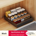 Axyaa Under Sink Storage Rack Kitchen Organizer with Slide Rails