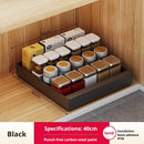 Axyaa Under Sink Storage Rack Kitchen Organizer with Slide Rails