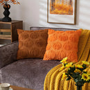 Axyaa Pumpkin Plush Throw Pillow Cover for Cozy Home Decor