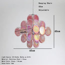 Axyaa French Antique Murano Glass Chandeliers - Elegant Bedroom Lamps for Upscale Restaurants