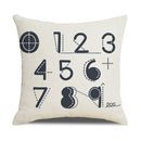 Axyaa Nordic Decorative Cushion Covers in Black & White for Sofa, Bed, Party