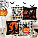 Axyaa Nordic Halloween Linen Pillowcase 45x45cm
