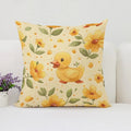 Axyaa Cute Duck Pillowcase 45x45 for Living Room & Bed Pillows