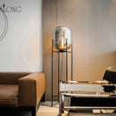 Axyaa LED Floor Lamp with Remote Control Dimming - Modern Minimalist Nordic Design