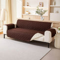 Axyaa Waterproof Sofa Cover for Pets & Kids Non-Slip Couch Slipcovers Gray