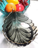 Axyaa Glass Fruit Plate, Phnom Penh Salad Bowl, Creative Candy Plate