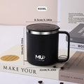 Axyaa Double Wall Insulated Stainless Steel Coffee Mug - Leak-proof Drinkware
