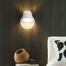 Axyaa LED Swivel Wall Sconces, Aluminum Up Down Light, 3000K Warm White, 6500K White
