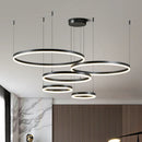 Axyaa Modern Pendant Light Chandelier for Dining Room and Ceiling, LED Indoor Decorative Lighting