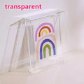Acrylic Photo Frame Display Stand Wall Table Decor Axyaa
