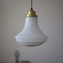 Axyaa French Vintage Palace Chandelier with Solid Copper & White Jade Glass
