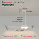 Axyaa Modern Nordic LED Chandelier for Dining Room and Office