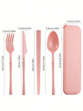 Axyaa Plastic Tableware Set for Picnics, Camping, Student Supplies