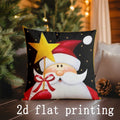 Cute Animal & Santa Pillows Pattern Cushion Cover for Axyaa - Sofa, Bedroom, Car