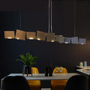 Axyaa Geometric Stainless Steel Luxury Pendant Light