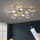 Axyaa Nordic LED Ceiling Chandelier for Modern Home Decor