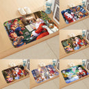 Axyaa Christmas Home Decor Non-Slip Entrance Door Mat Floor Carpet