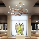 Axyaa Vintage Tree Branches LED Chandelier for Dining Room