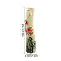 Axyaa Boho Resin Face Vase: Hand-painted Table Ornament for Creative Flower Arrangements