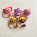 Axyaa Silicone Straw Cover for Stanley 10mm Cup - Cute Cartoon Design