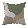 Axyaa Striped Daisy Abstract Art Pillowcase - Home Decor Square Cushion Cover