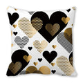 Heart Print Pillowcase for Home Decor by Axyaa - Love Cushion Cover