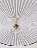 Axyaa Walnut LED Chandelier: Modern Retro Pendant Lamps for Home Decor