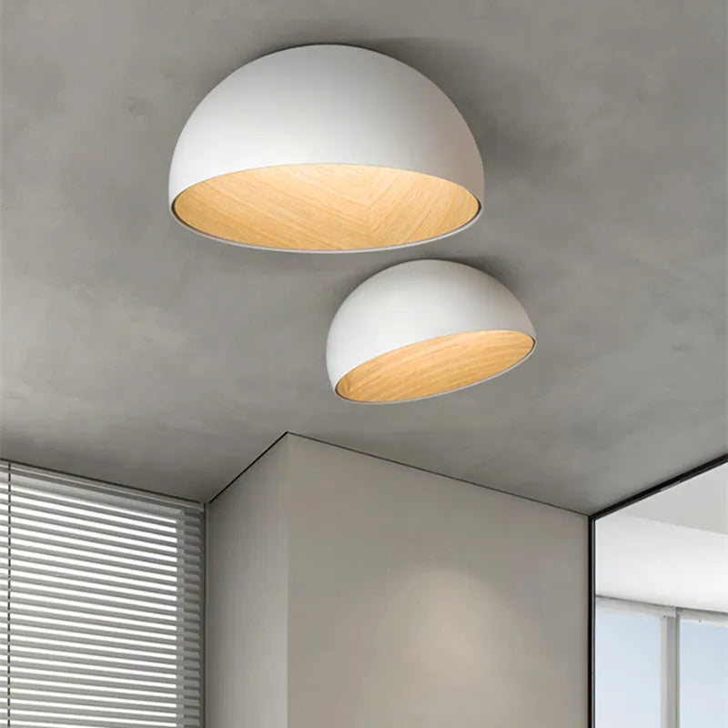 Axyaa Post-modern Wood Ceiling Light for Bedroom Living Room Kitchen Island