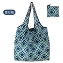Axyaa Foldable Reusable Grocery Bag Animal Flower Pattern Large Capacity Waterproof Shoulder Bag
