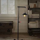 Axyaa Industrial Floor Lamp: Vintage Pipe Design for Living Room, Bedroom, Studio, Study