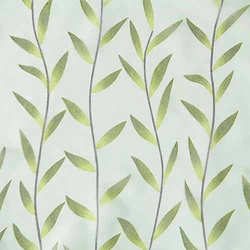 Axyaa Willow Leaf Tulle Curtain for Stylish Home Decor