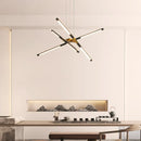 2024 Axyaa LED Ceiling Chandeliers: Modern Dimmable Lighting Fixtures for Home Interiors