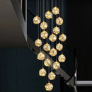 Axyaa Nordic Stair Chandelier Living Dining Room Pendant Ceiling Light Indoor Lighting