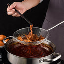 Axyaa Stainless Steel Colander Strainer Skimmer Hot Pot Filter Kitchen Accessory