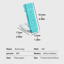 Axyaa Rechargeable Book Light: 3 Colors, 5 Brightness Settings, Clip-on Design